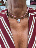 Chocker magnetico con charm smaltato