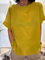 Blusa over essential