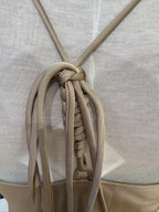 Slip dress champagne