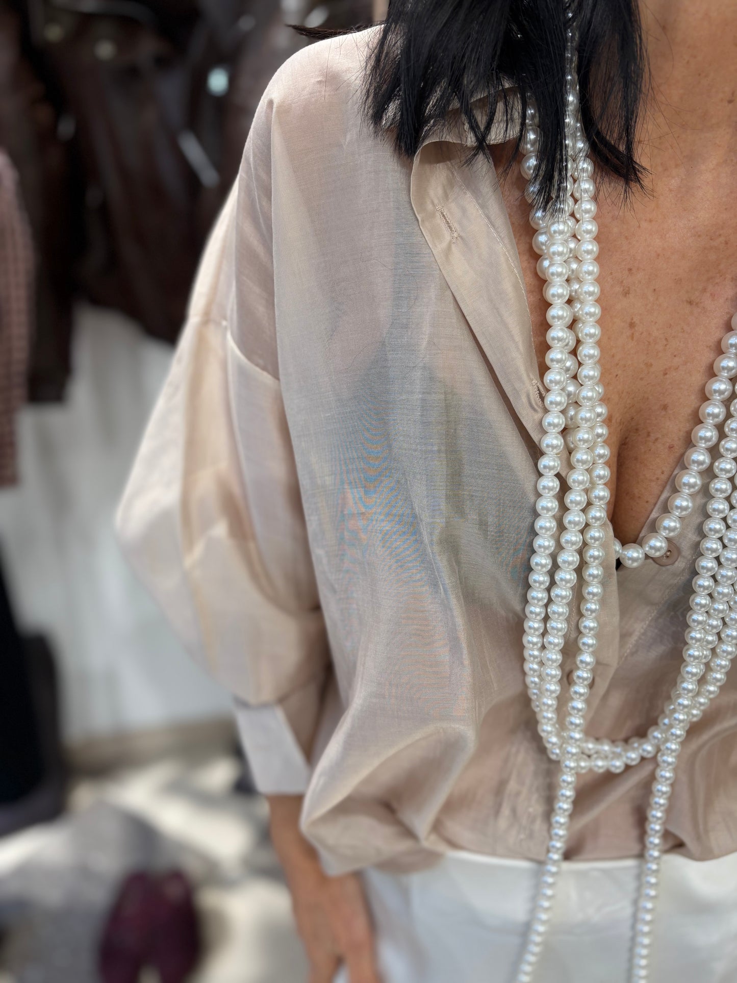 Camicia ultra light in viscosa