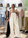 Tuta Jumpsuit avorio