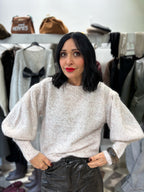 Maglione maniche  lunghe balloon