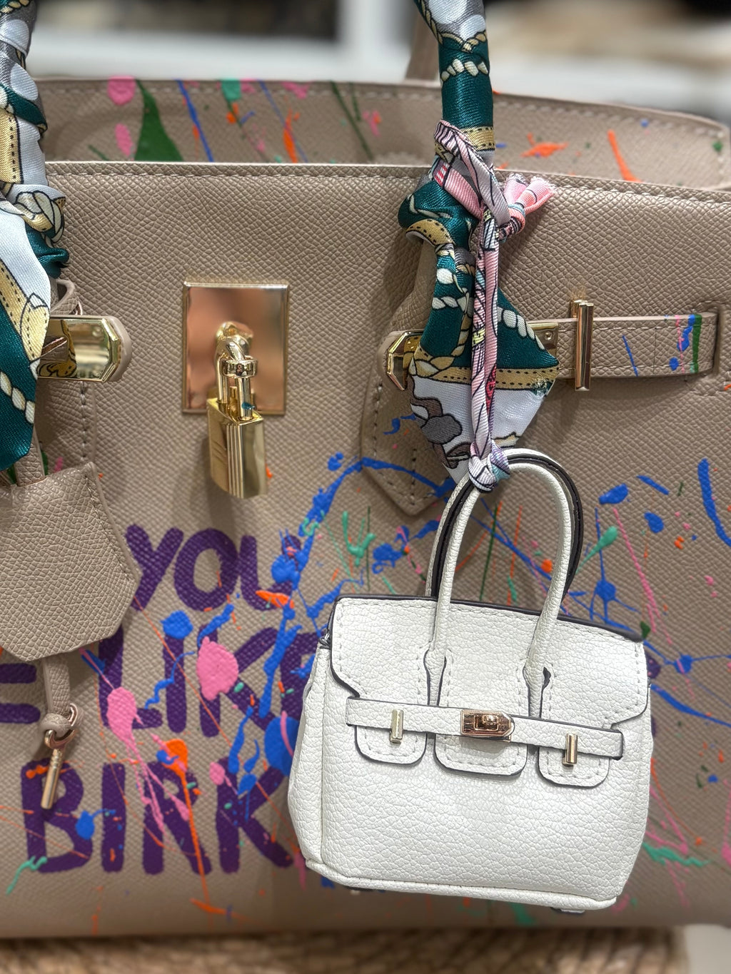 Charms “mini birkin”