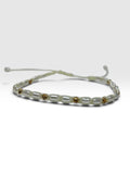 Bracciale cordoncino panna