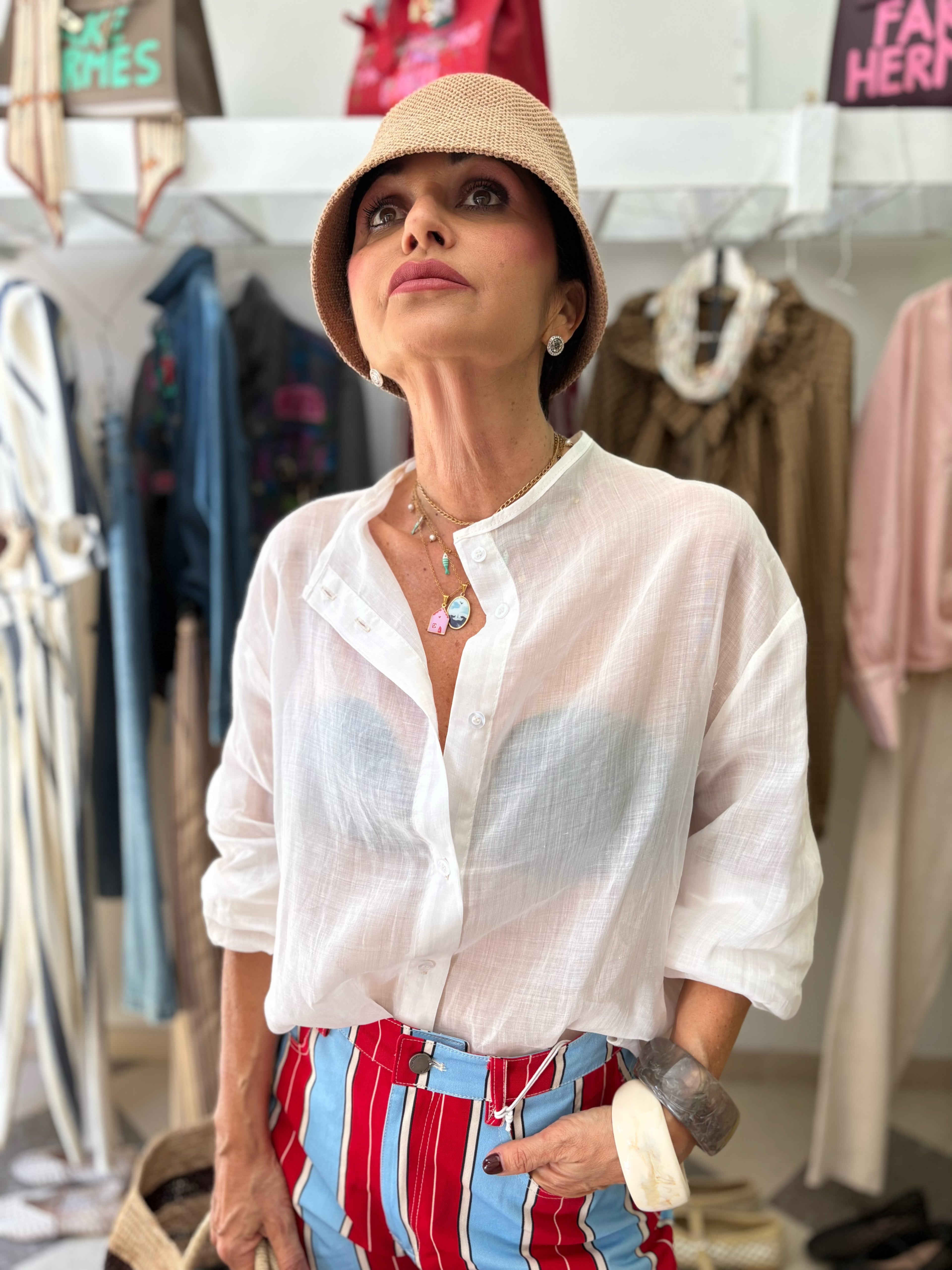 Camicia ultra light - bianca