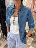 Motel - camicia in denim slim fit