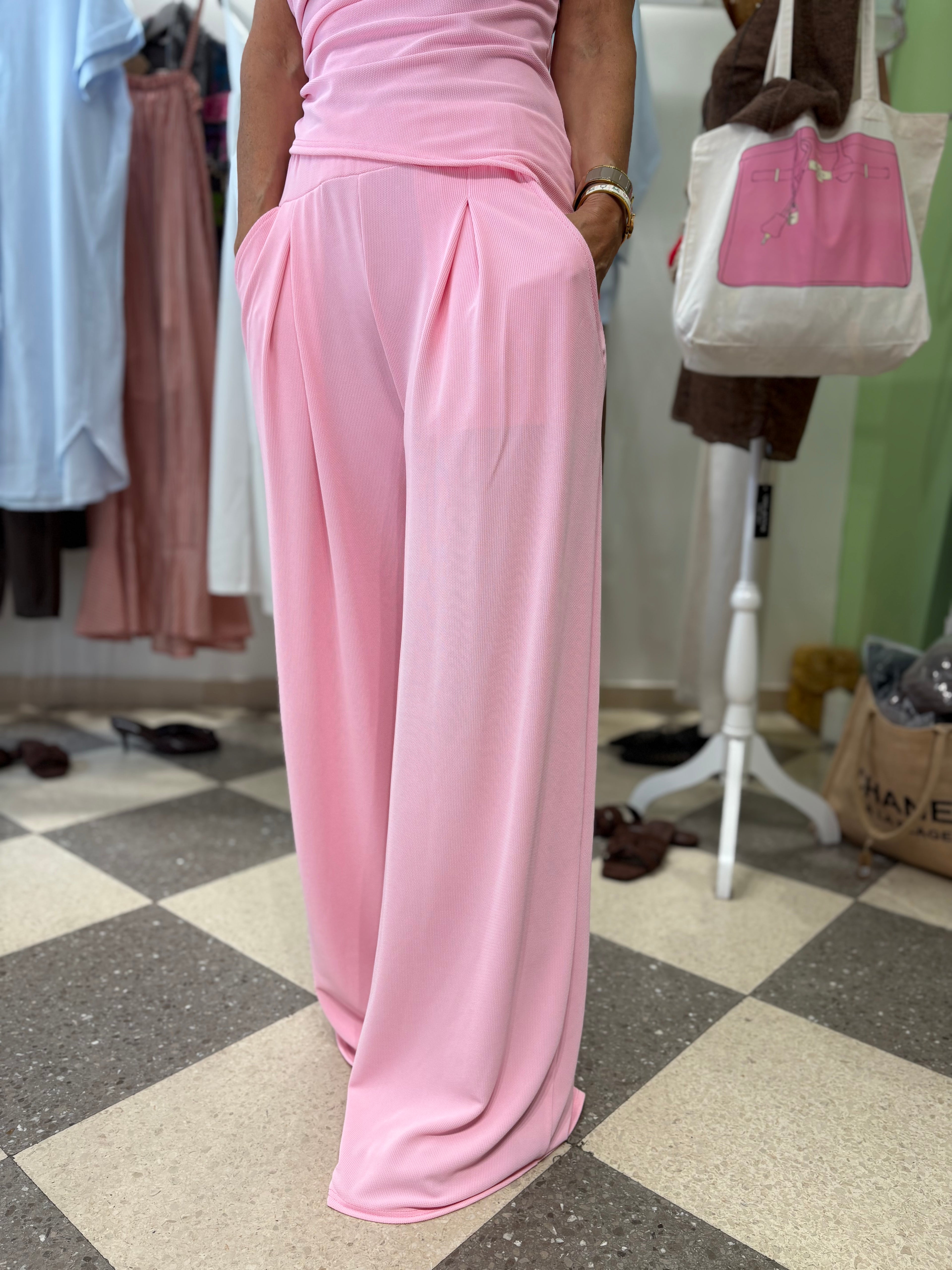 Coordinato rosa bonbon