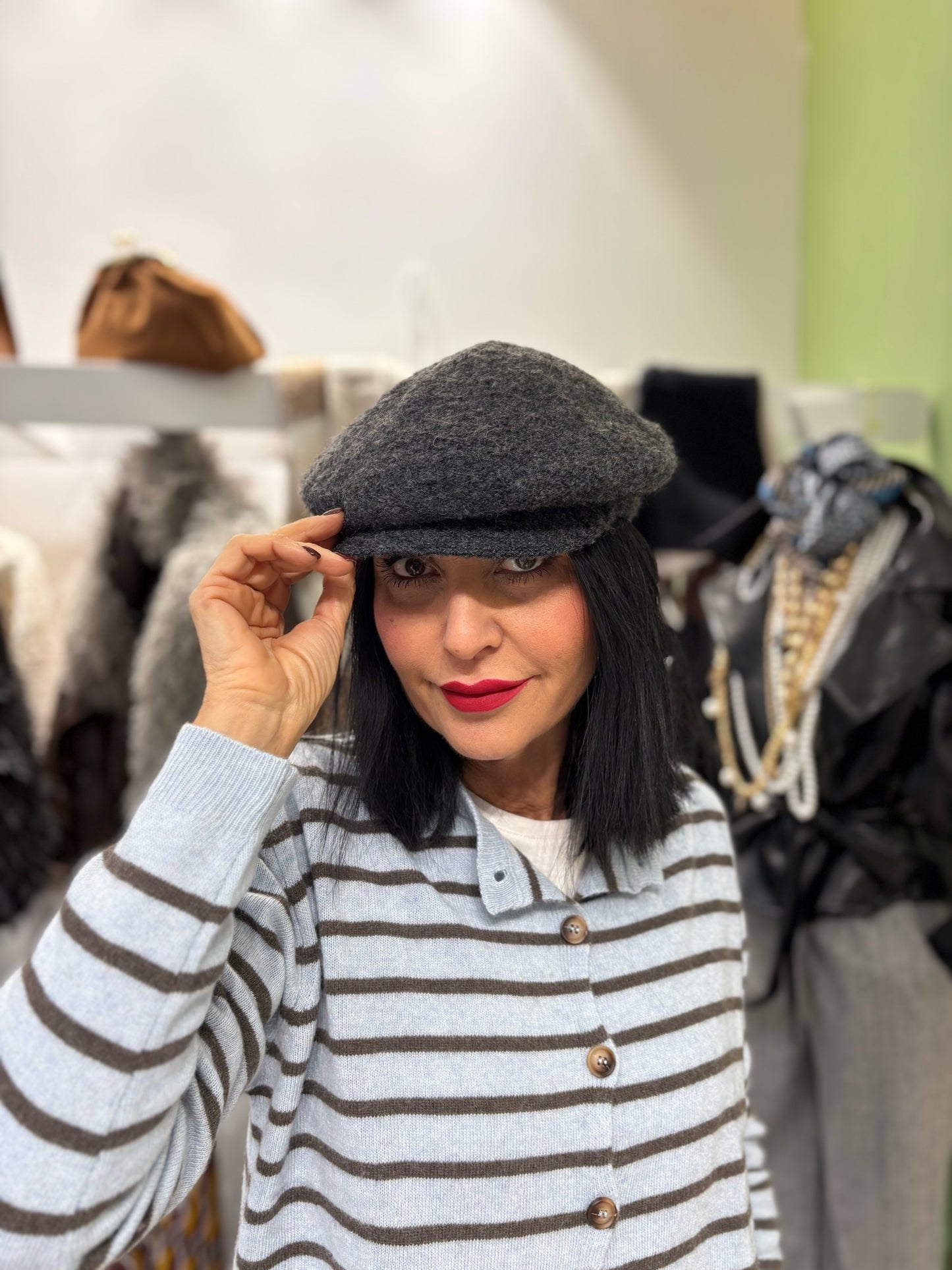 Coppola in lana e viscosa