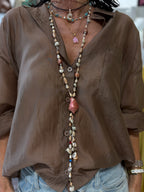 Collana corallo rosa