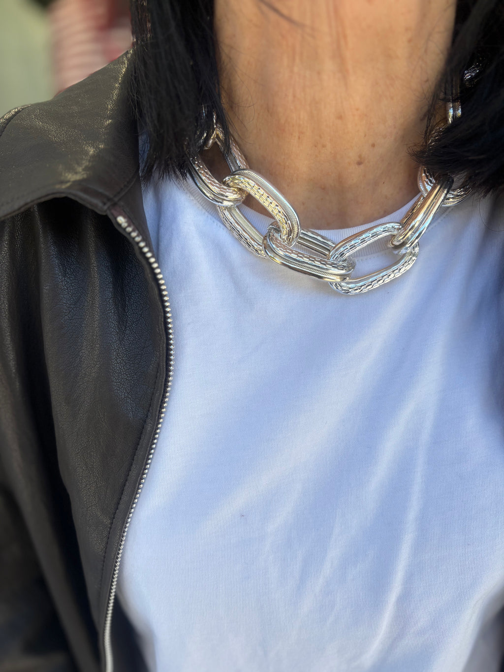 Catena chunky argento