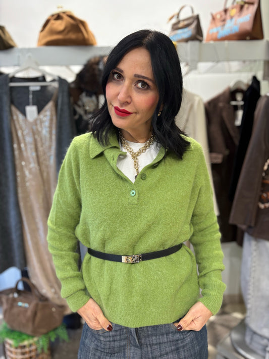 Polo in misto alpaca