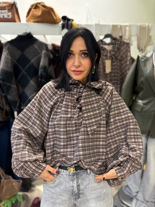 Camicia Roma marrone