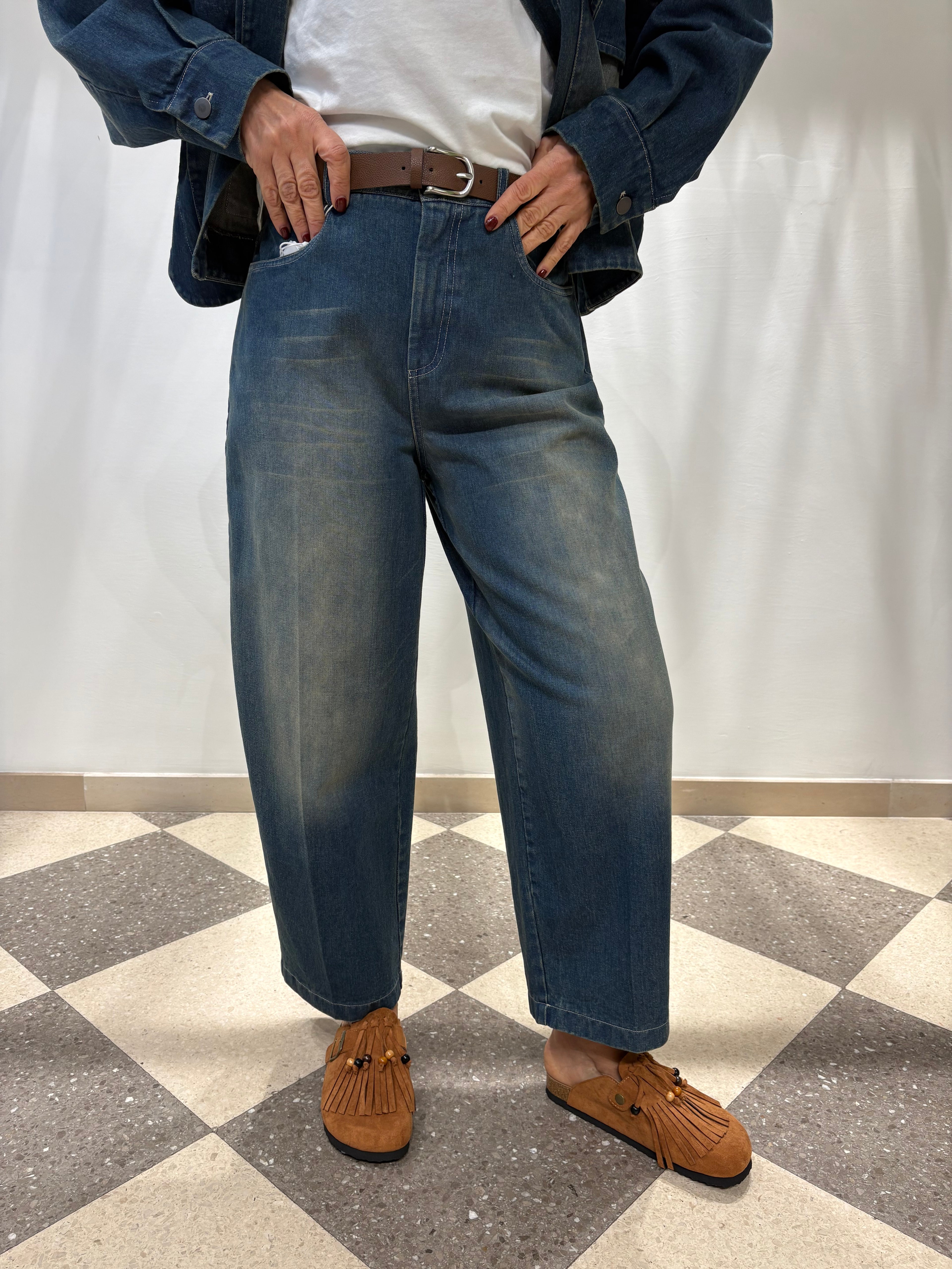 Motel denim carrot fit