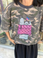 T-shirt custom - Snoopy pink