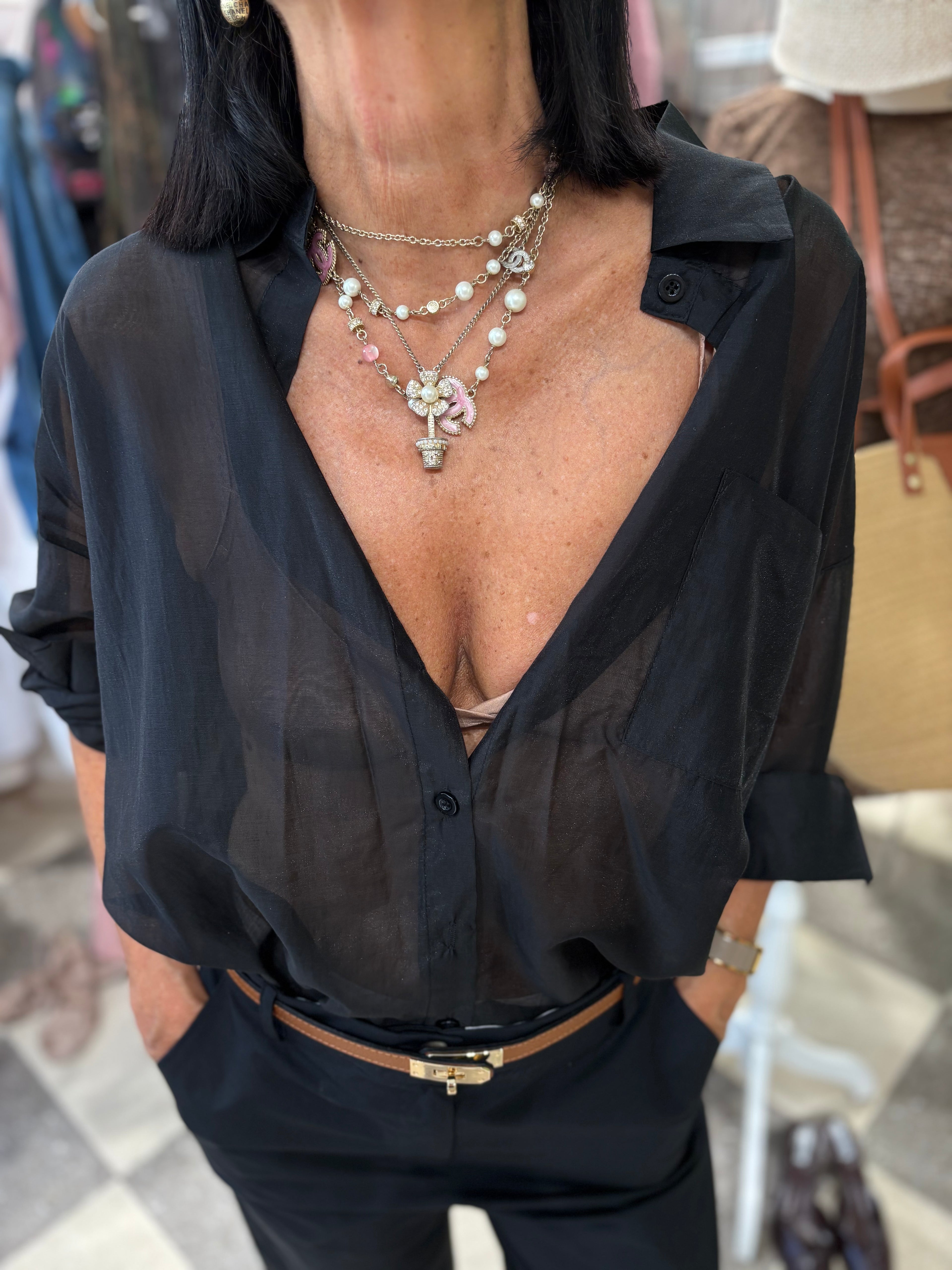 Camicia ultra light - black