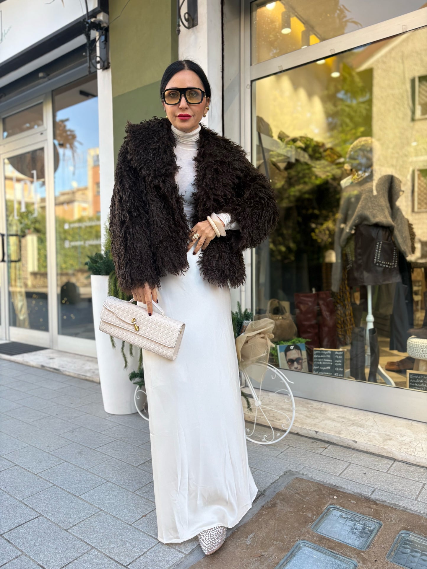 Gonna in satin Ballerina