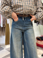 Motel | denim palazzo