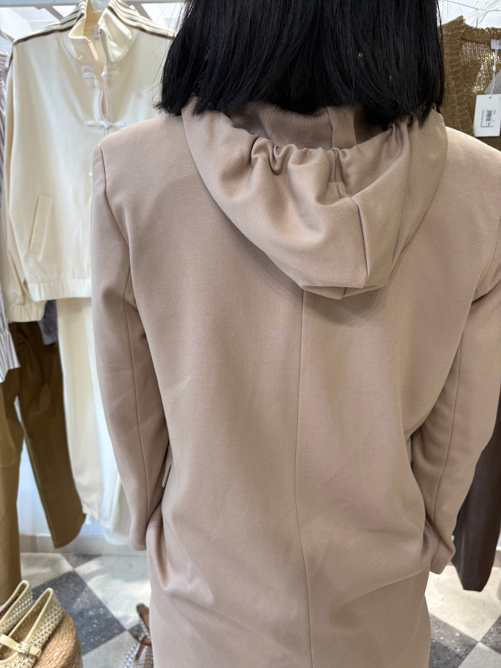 Motel | giacca monopetto in punto Milano cappuccino