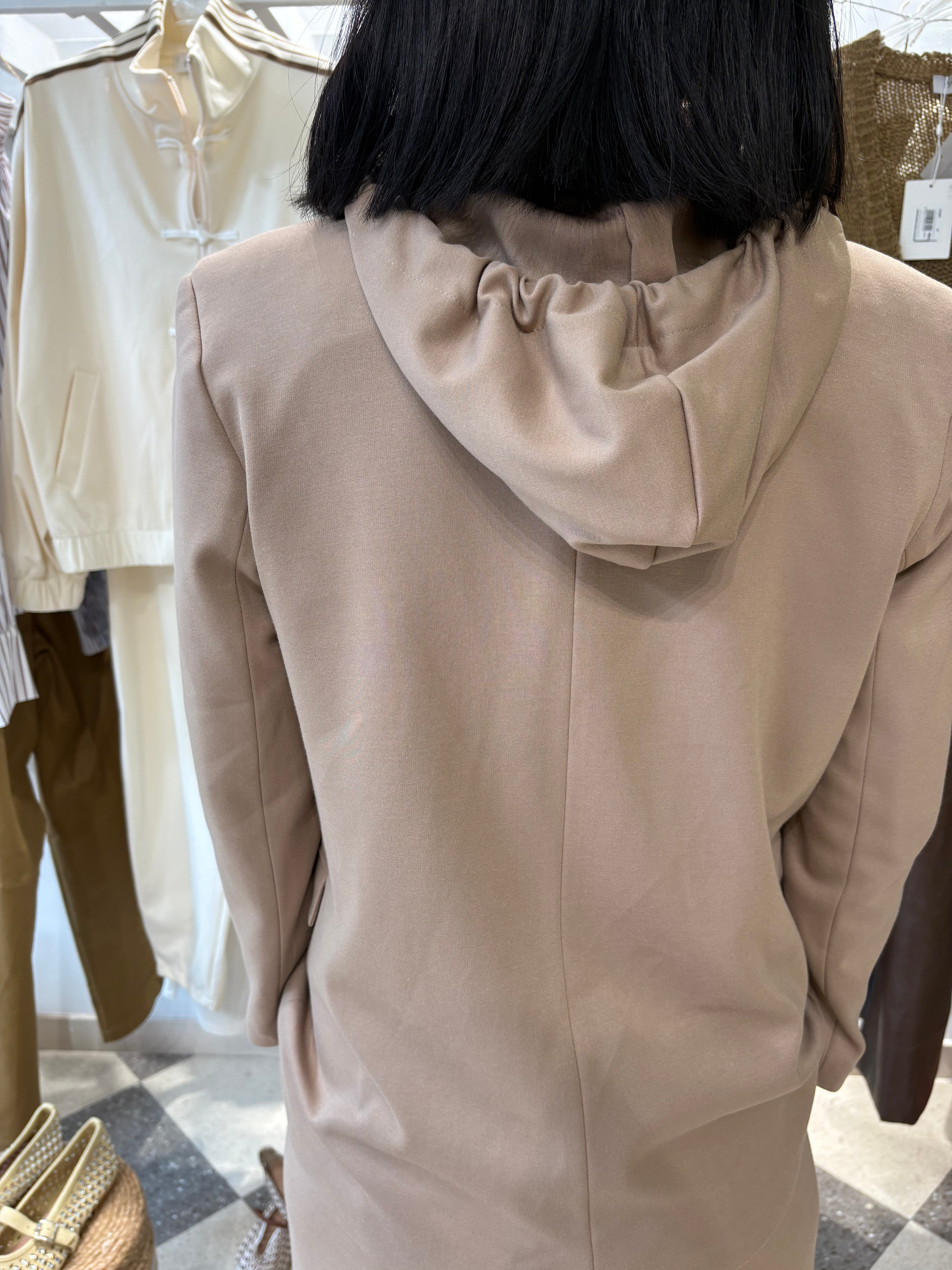 Motel | giacca monopetto in punto Milano cappuccino