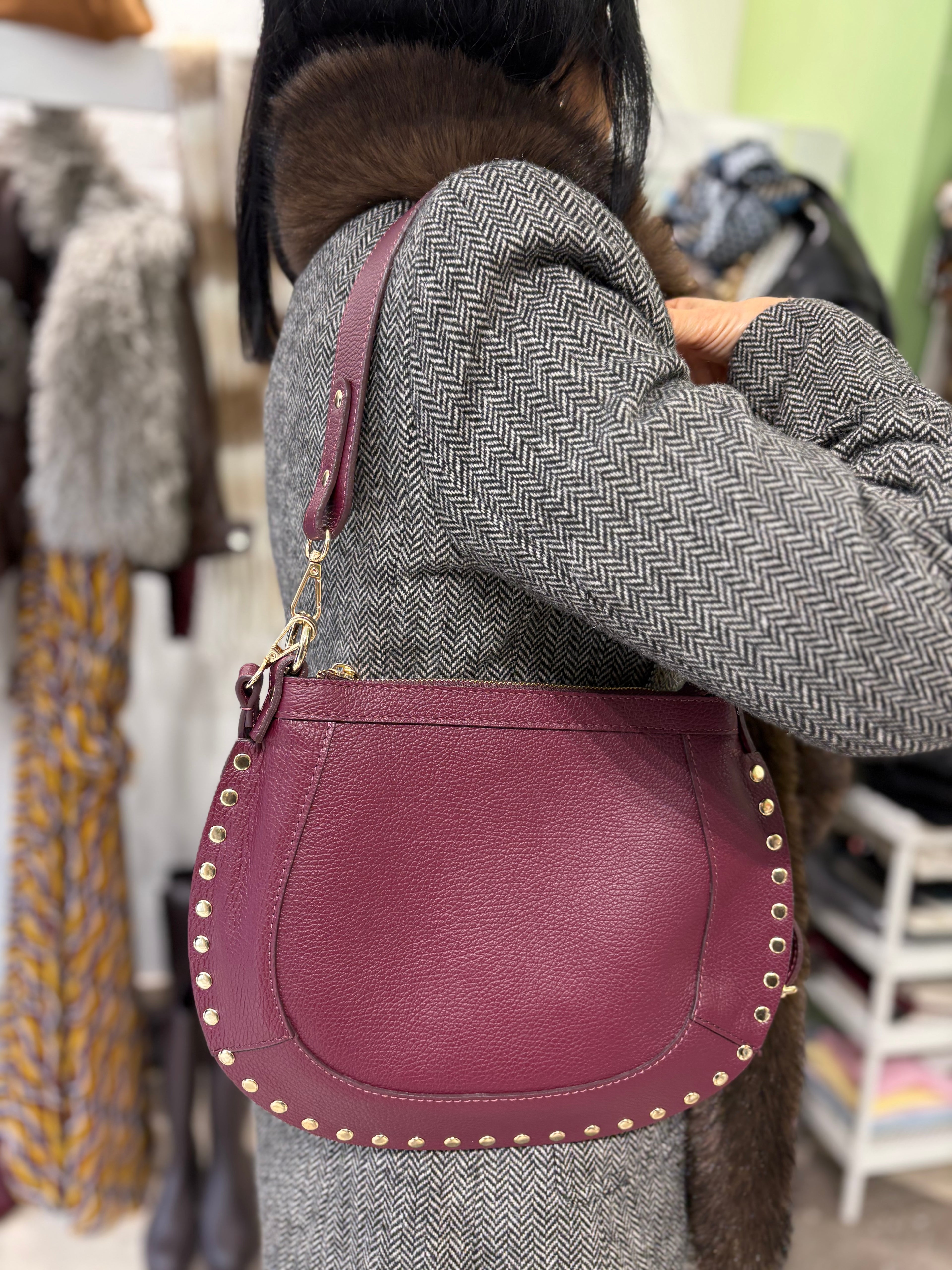 Borsa Isabella studded