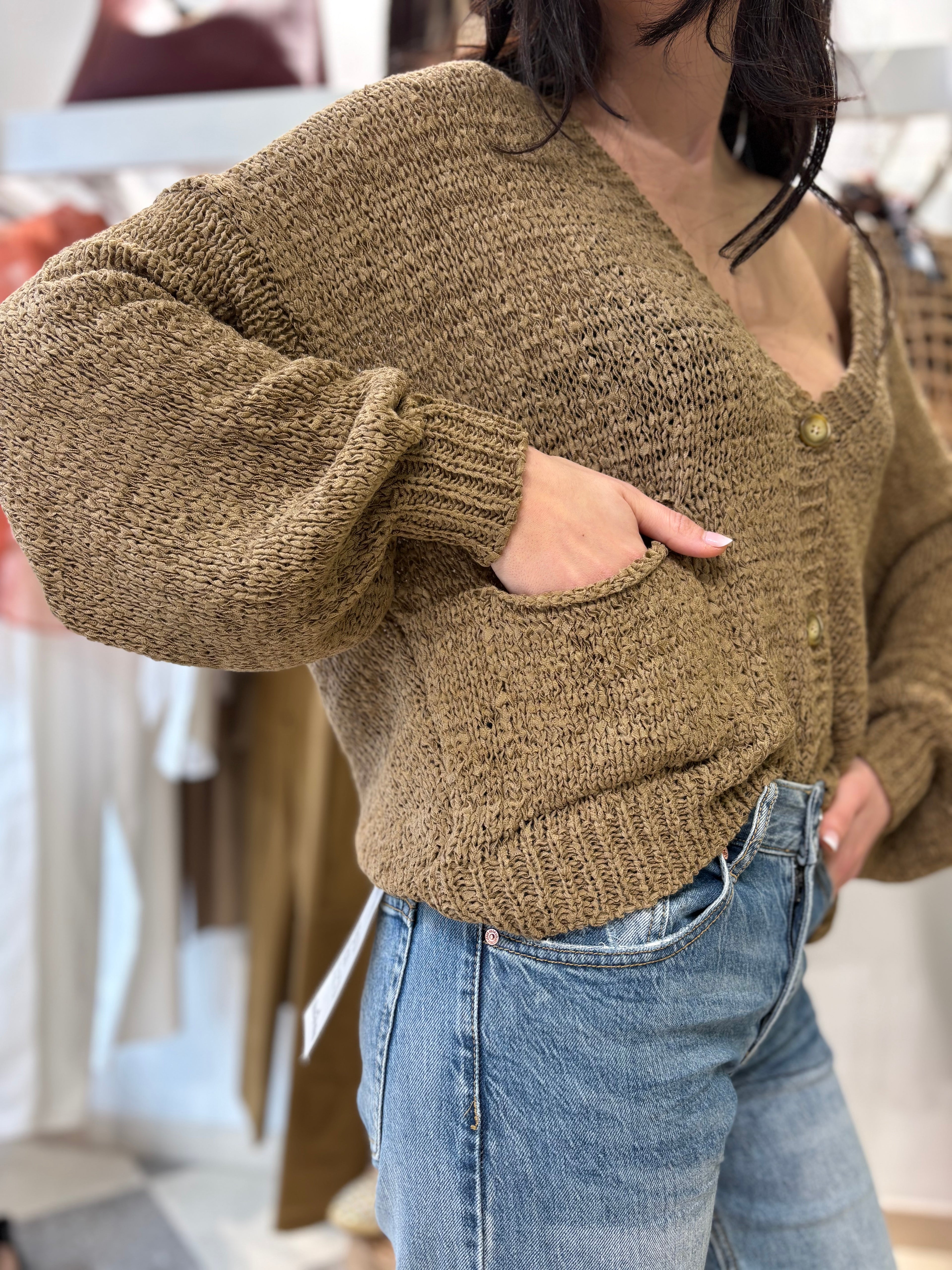 Motel | Cardigan in maglia