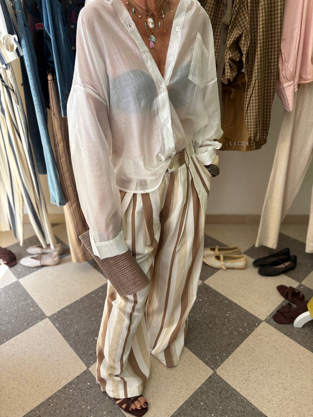 Pantalone sunset stripes