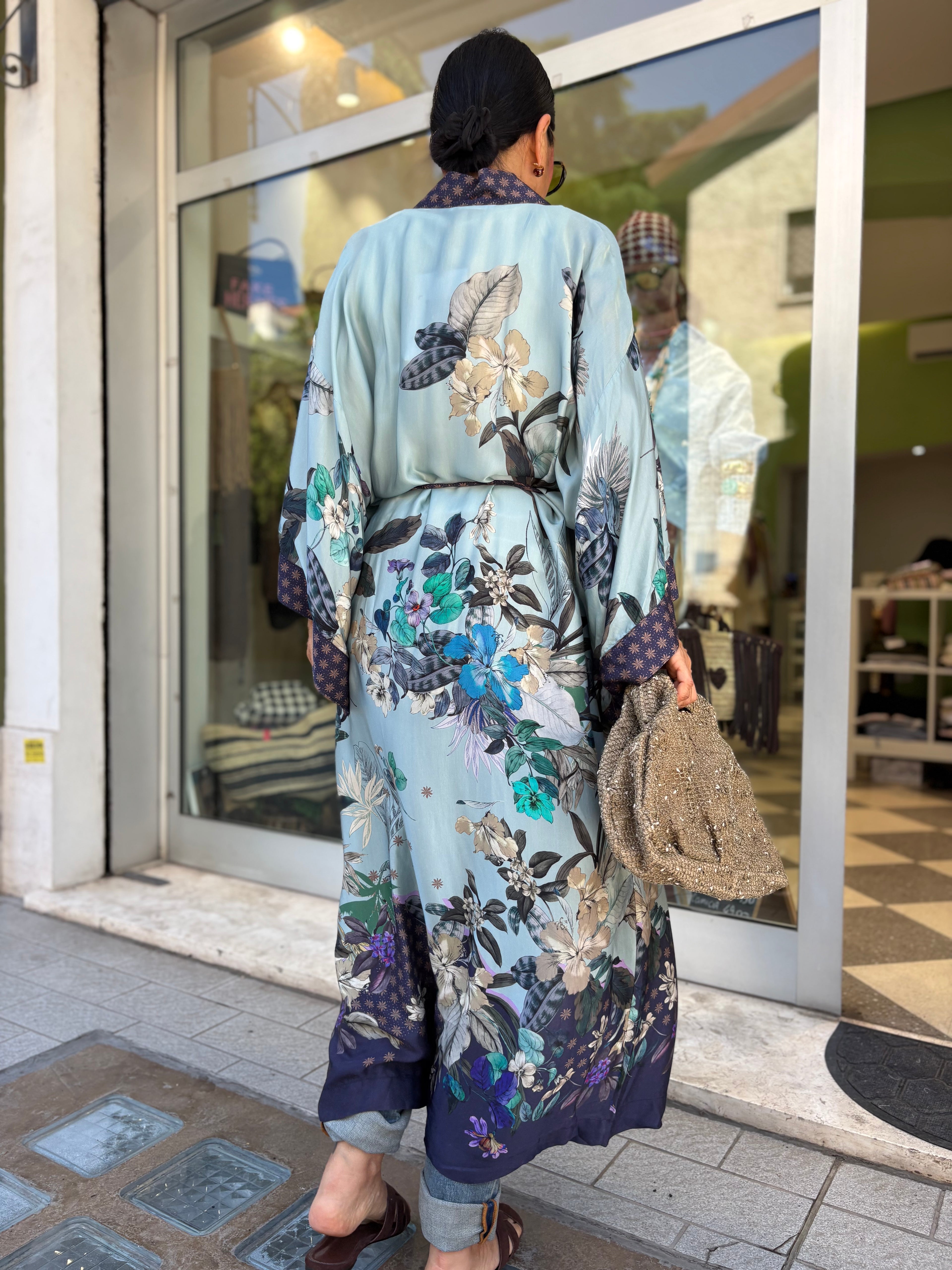 Kimono blossom azzurro