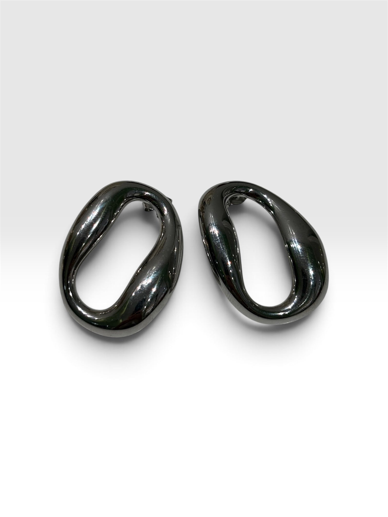 Orecchini organic Oval
