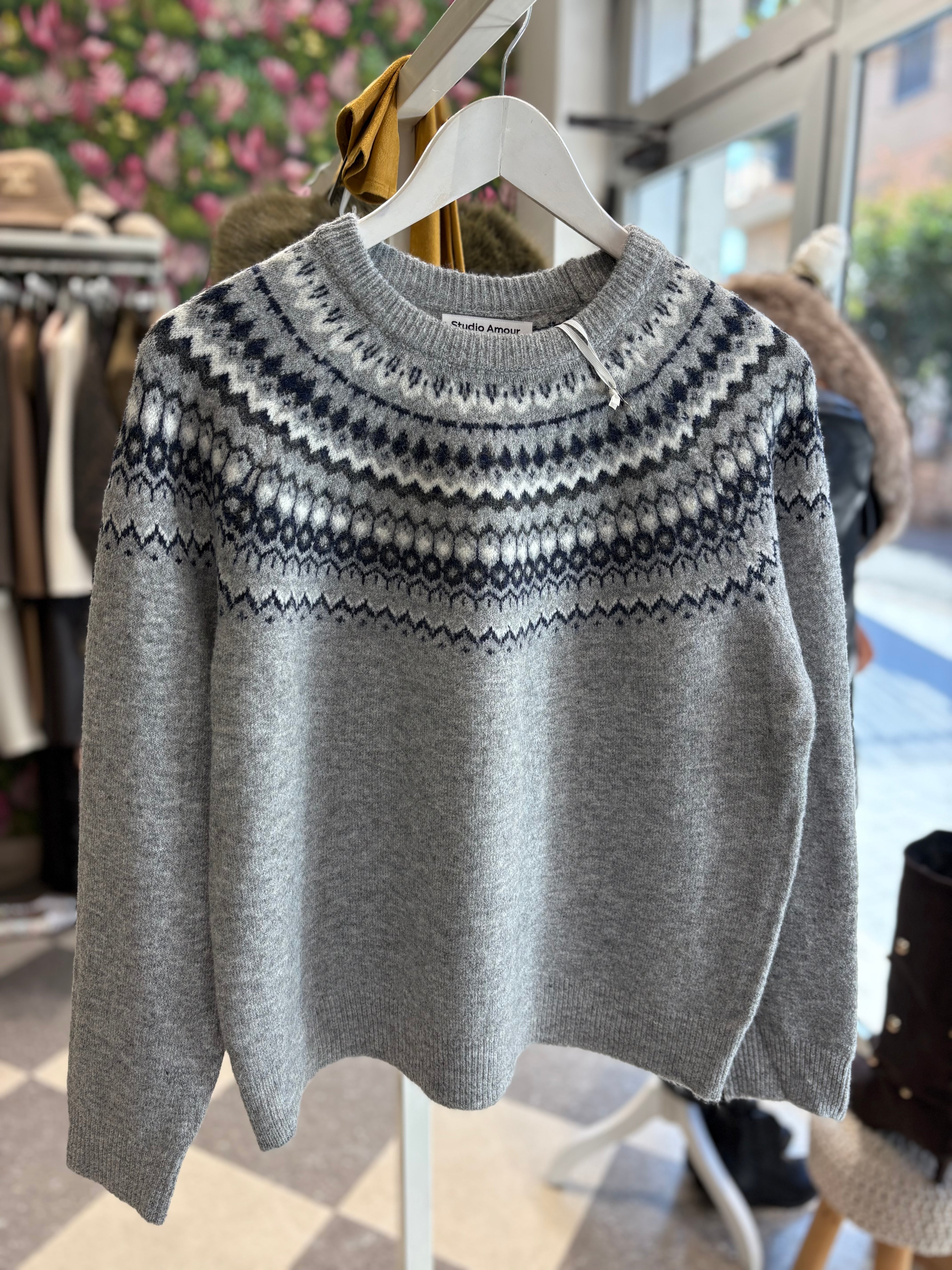 Maglione fair isle