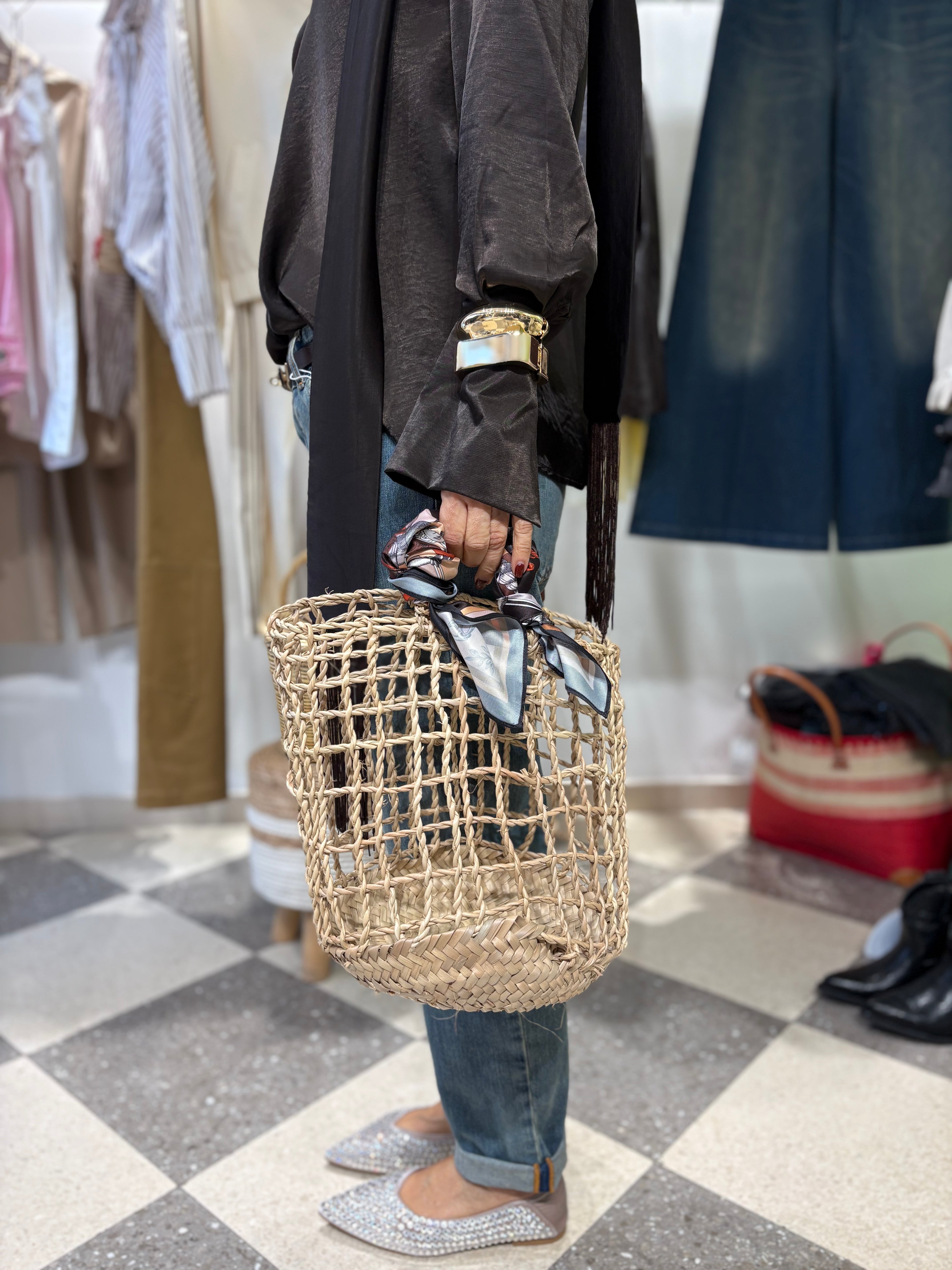 Bella Lecce | Cesta intrecciata a mano