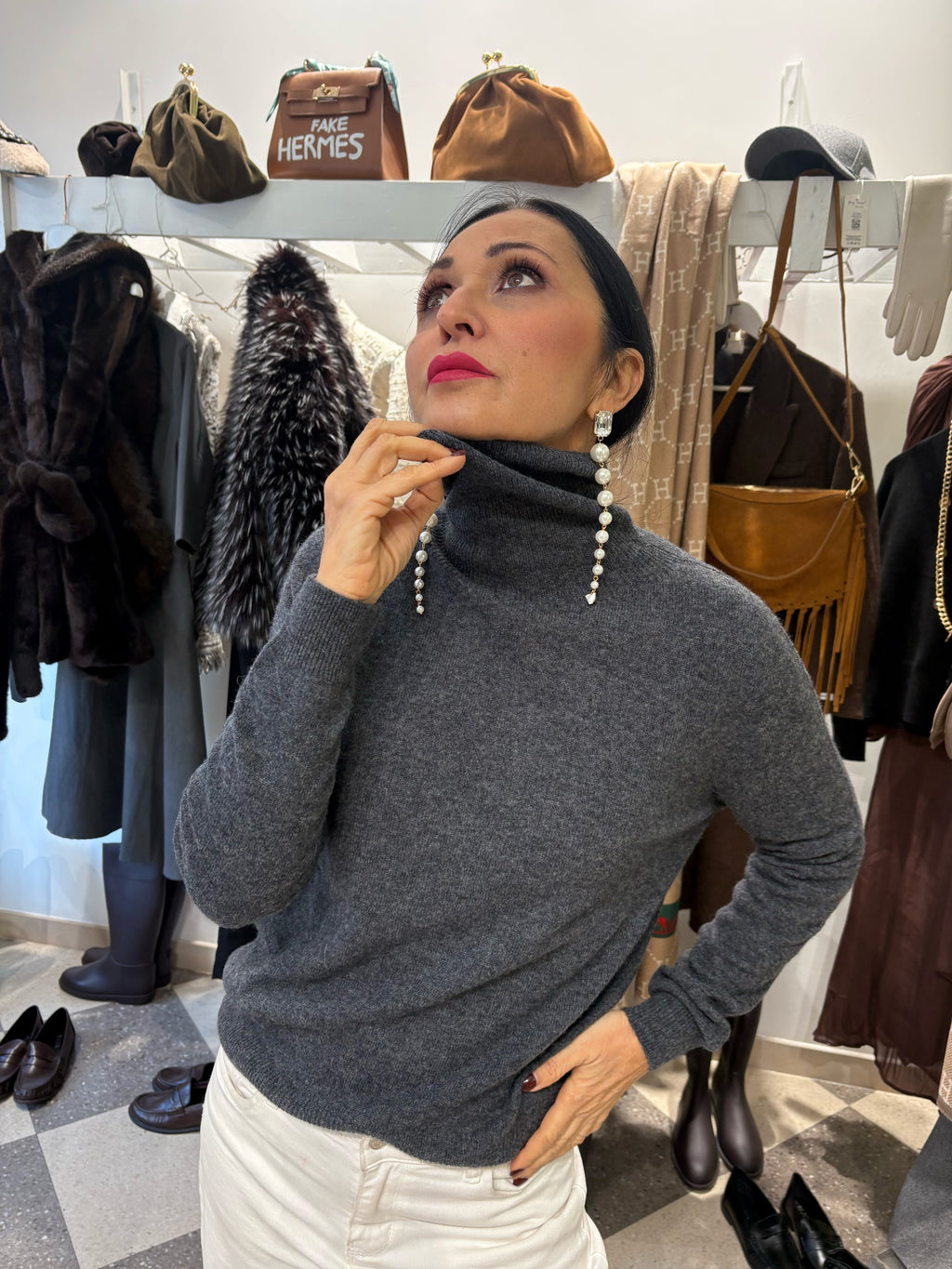 Dolcevita in misto cashmere