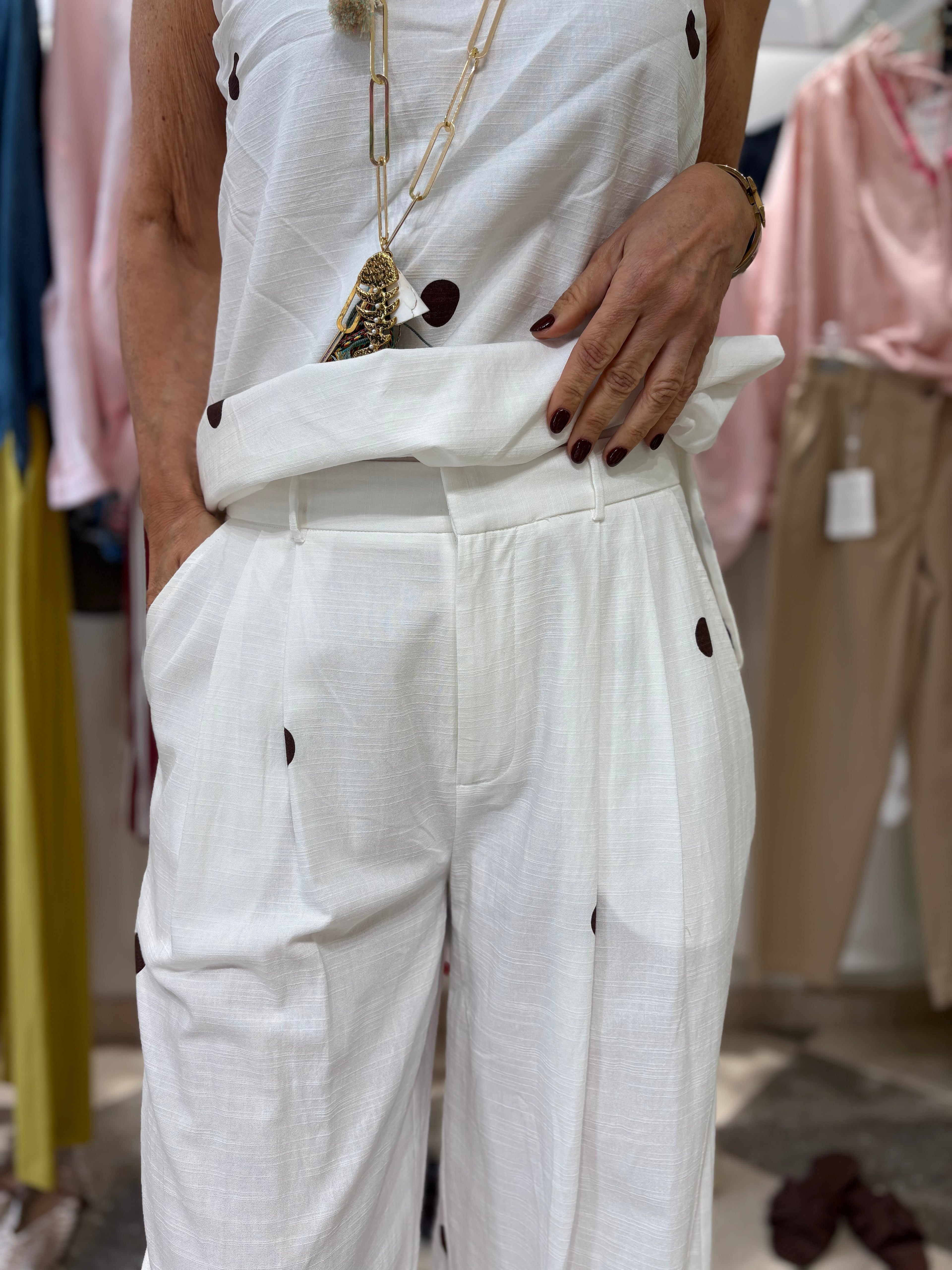 Pantalone Pois Capri