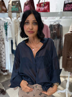 Camicia ultra light - blu notte