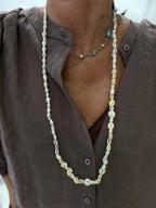 Collana lunga conchiglie mix