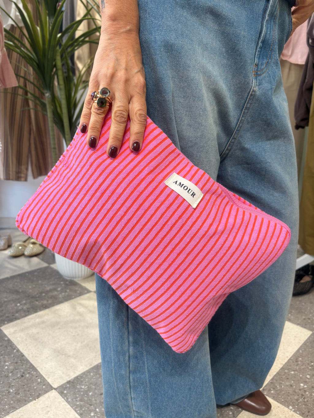 Pochette in spugna ~ due varianti colore