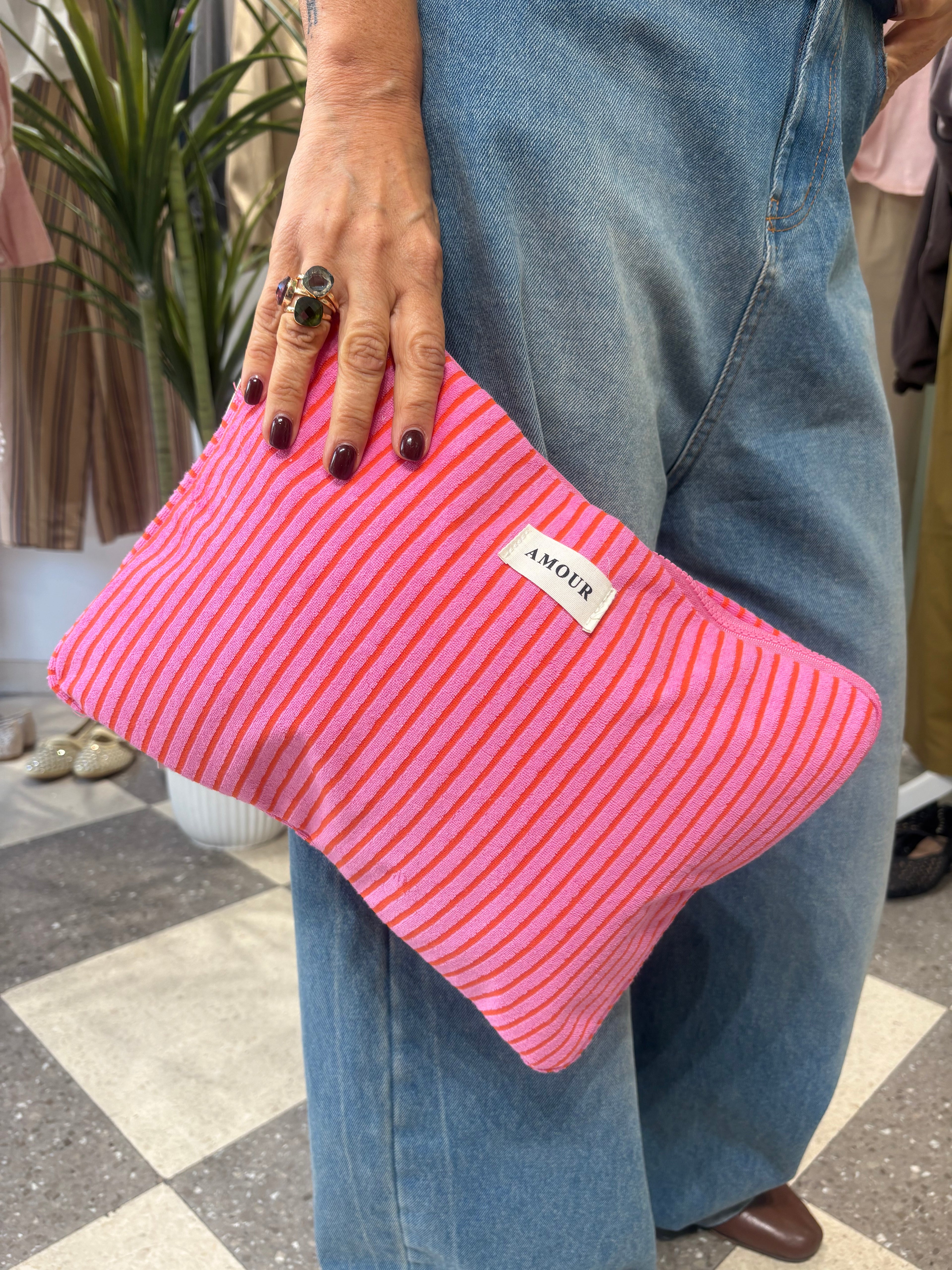 Pochette in spugna ~ due varianti colore