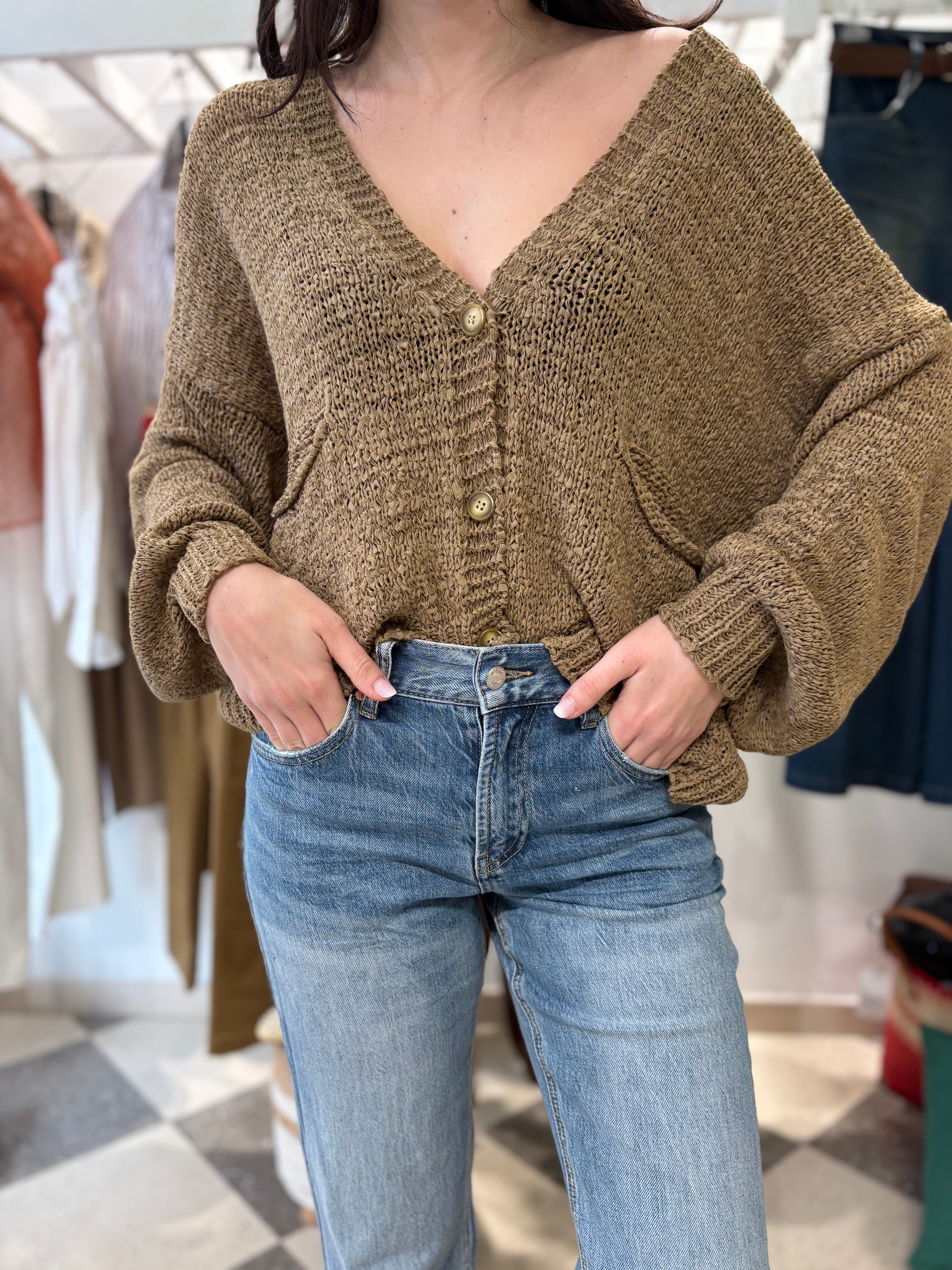 Motel | Cardigan in maglia