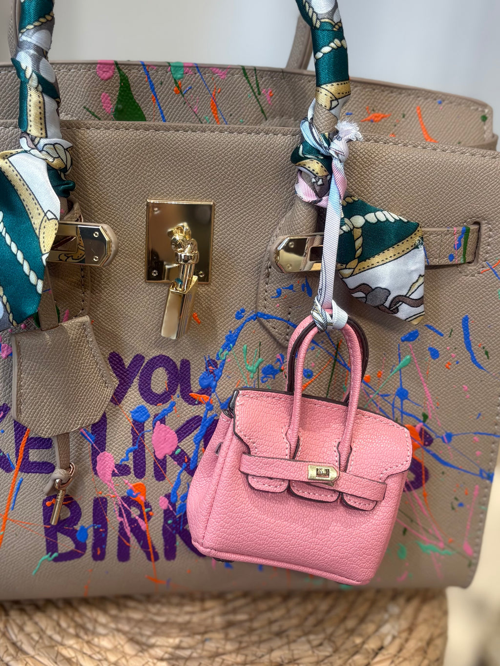 Charms “mini birkin”
