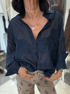 Camicia ultra light - blu notte