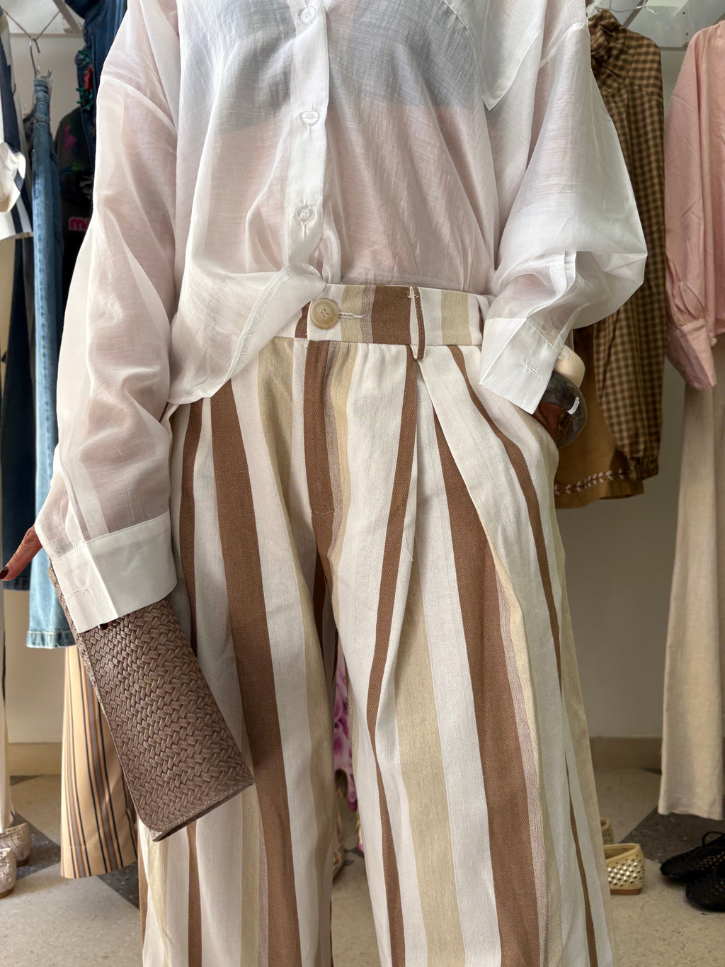 Pantalone sunset stripes