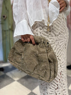 Pochette rete intrecciata