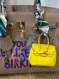 Charms “mini birkin”