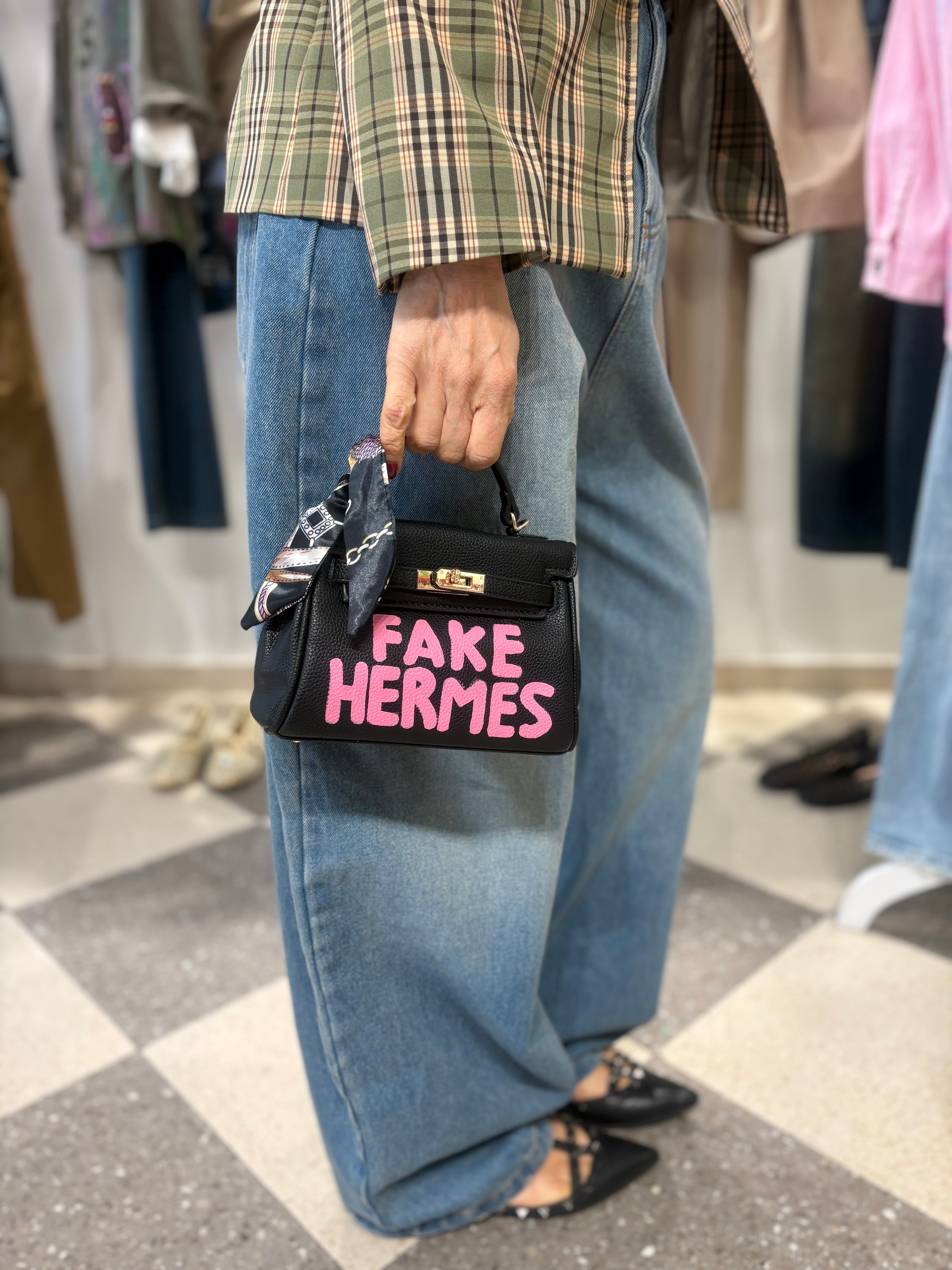 Borsa Fake Hermes mini