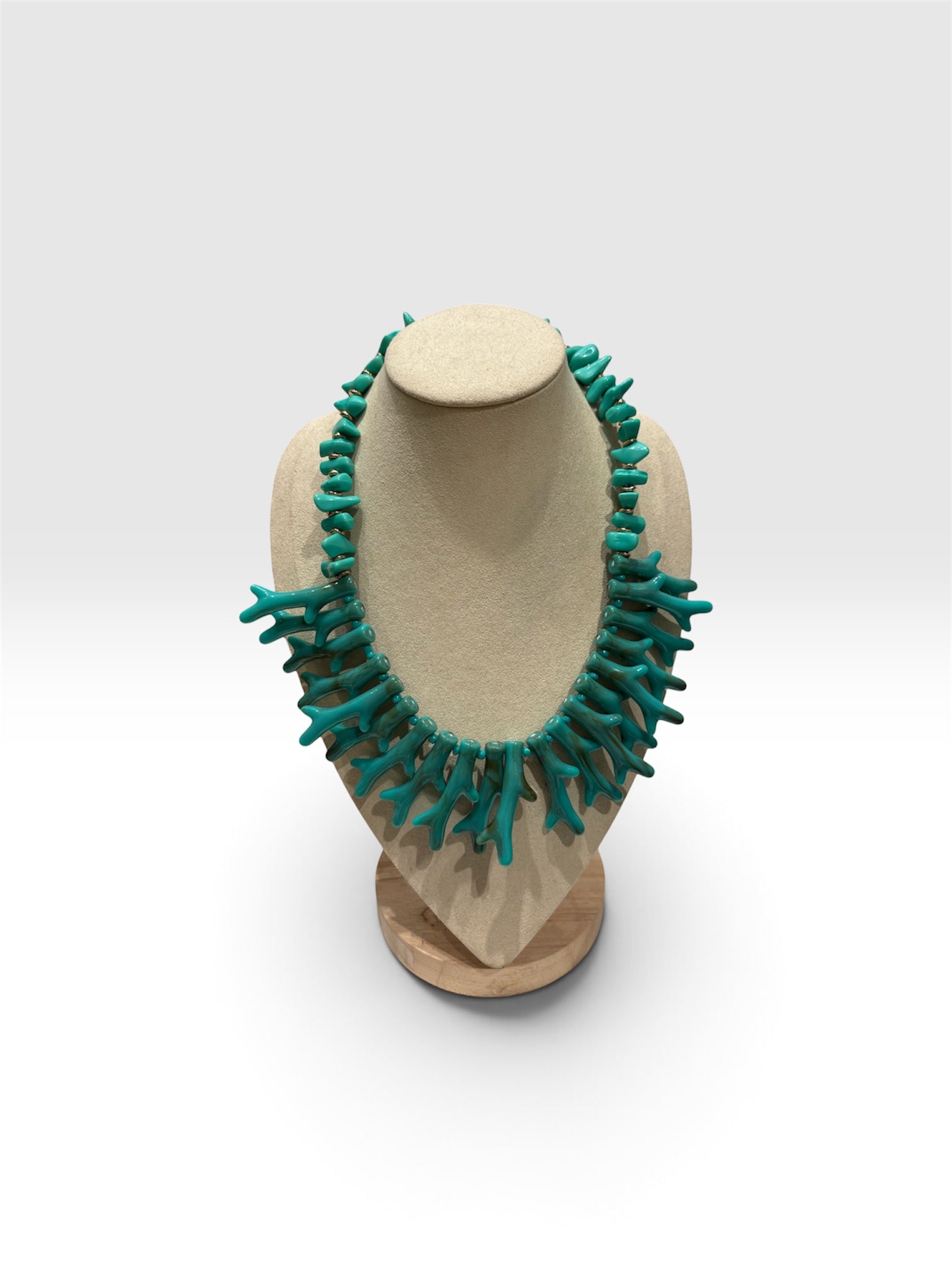 Collana corallo turchese