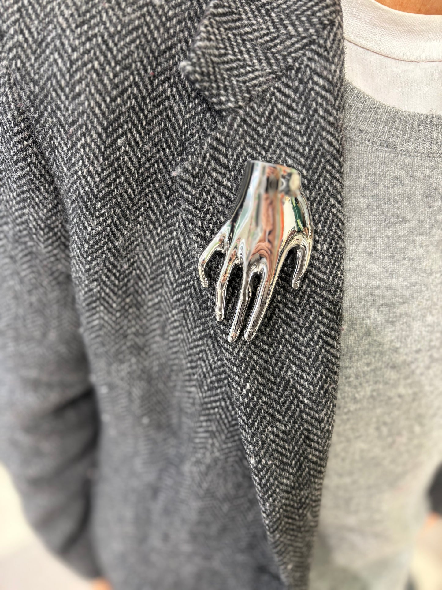 Spilla da bavero “Touch”