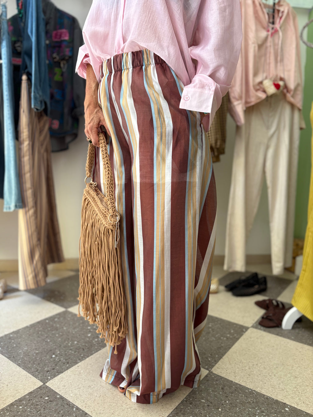 Pantalone sunset stripe