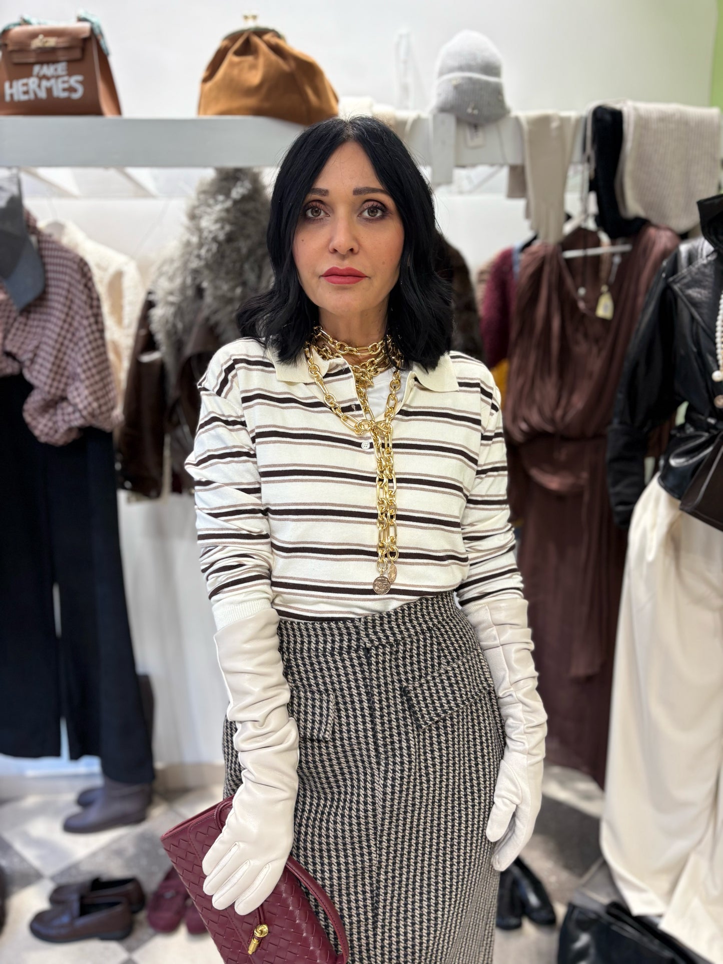 Polo manica lunga stripes